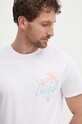 Хлопковая футболка Guess белый M4GI46.K9RM1