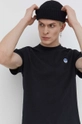 nero North Sails t-shirt in cotone