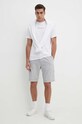 Bavlněné tričko North Sails 692974 bílá SS24