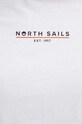 Bavlněné tričko North Sails bílá 692974
