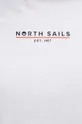 fehér North Sails pamut póló
