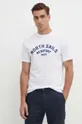 bianco North Sails t-shirt in cotone