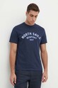 North Sails t-shirt in cotone blu navy 692988