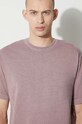 Carhartt WIP cotton t-shirt S/S Taos T-Shirt I032847.1XFGD pink