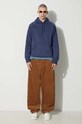 Carhartt WIP cotton t-shirt S/S Taos T-Shirt I032847.1Y1GD blue SS24