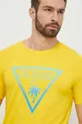 żółty Guess t-shirt Męski