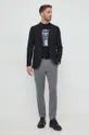 Pamučna majica Karl Lagerfeld crna