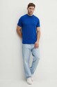 Tričko Karl Lagerfeld 534221.755055 modrá SS24