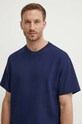United Colors of Benetton t-shirt bawełniany bawełna granatowy 3MI6U108T