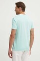 Odzież United Colors of Benetton t-shirt bawełniany 3F98U1092 turkusowy