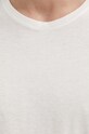 United Colors of Benetton t-shirt bawełniany 3P7XU1058 beżowy