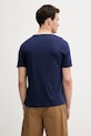 Ruházat United Colors of Benetton pamut póló 3P7XU1058 sötétkék