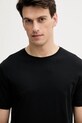 United Colors of Benetton pamut póló fekete 3P7XU1058