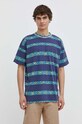 Quiksilver tricou din bumbac albastru EQYKT04340