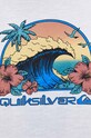 Quiksilver tricou din bumbac EQYZT07676 alb