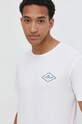 Bavlnené tričko Quiksilver biela EQYZT07667
