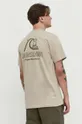 beige Quiksilver t-shirt in cotone