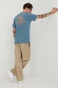 Bavlněné tričko Quiksilver AQYZT09560 modrá SS24