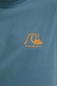 Bavlněné tričko Quiksilver AQYZT09560 modrá