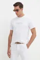 bela Bombažna kratka majica Pepe Jeans CINTHOM Moški