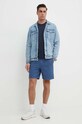 Бавовняна футболка Pepe Jeans CALLUM PM509370 темно-синій SS24