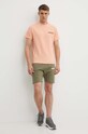 Napapijri t-shirt bawełniany S-Martre NP0A4HQBP1I1 różowy SS24