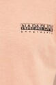 Napapijri t-shirt bawełniany S-Martre NP0A4HQBP1I1 różowy