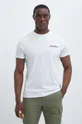 Βαμβακερό μπλουζάκι Napapijri S-Gras λευκό