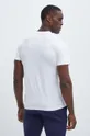 Βαμβακερό μπλουζάκι Napapijri S-Kreis λευκό