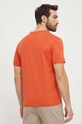Odzież Napapijri t-shirt bawełniany Salis NP0A4H8DA621 pomarańczowy