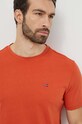 Napapijri t-shirt bawełniany Salis pomarańczowy NP0A4H8DA621
