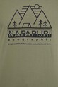 Napapijri t-shirt bawełniany S-Faber NP0A4HQEGAE1 zielony