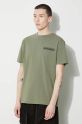 Napapijri cotton t-shirt green NP0A4HTVGAE1