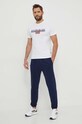 Napapijri t-shirt bawełniany S-Aylmer NP0A4HTO0021 biały SS24