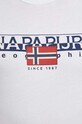 Napapijri t-shirt bawełniany S-Aylmer NP0A4HTO0021 biały
