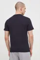 Βαμβακερό μπλουζάκι Napapijri S-Aylmer μαύρο
