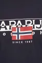 czarny Napapijri t-shirt bawełniany S-Aylmer
