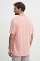 Odzież Tommy Hilfiger t-shirt z domieszką lnu UM0UM03226 różowy