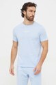 United Colors of Benetton t-shirt bawełniany niebieski 30964M019