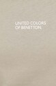 United Colors of Benetton t-shirt bawełniany 30964M019 zielony