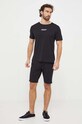 United Colors of Benetton t-shirt bawełniany 30964M019 czarny SS24