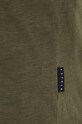 Sisley t-shirt bawełniany 3WF0S101K zielony