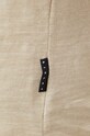 Sisley t-shirt bawełniany 3WF0S101K beżowy