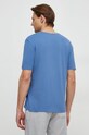 Odzież Sisley t-shirt bawełniany 3I1XS101J niebieski