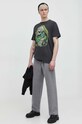 Volcom tricou din bumbac A5212402 gri SS24