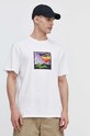 Volcom t-shirt bawełniany A3512450 biały SS24