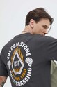 Бавовняна футболка Volcom сірий A4312402