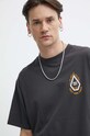 Бавовняна футболка Volcom A4312402 сірий