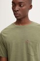 Levi's t-shirt bawełniany zielony 19342