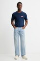 Levi's t-shirt bawełniany 2-pack 79681 granatowy AA00